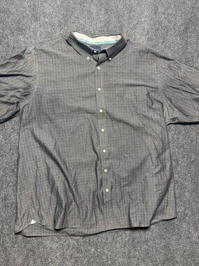 Saddlebred button up short sleeve dress shirt 3XLT
